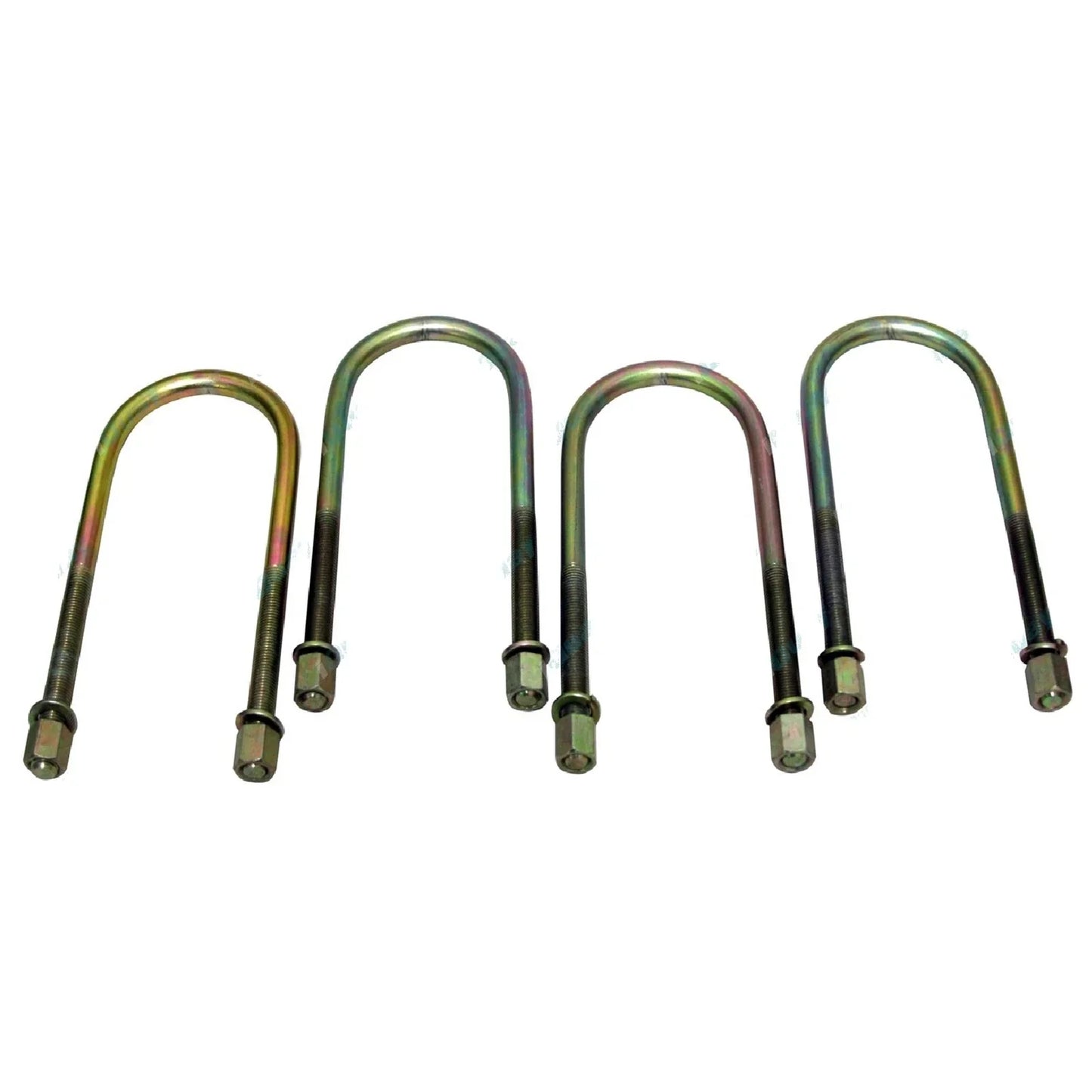 Leaf Spring 4 Rear U-Bolts Kit for Toyota Landcruiser 45 47 & 75 Series