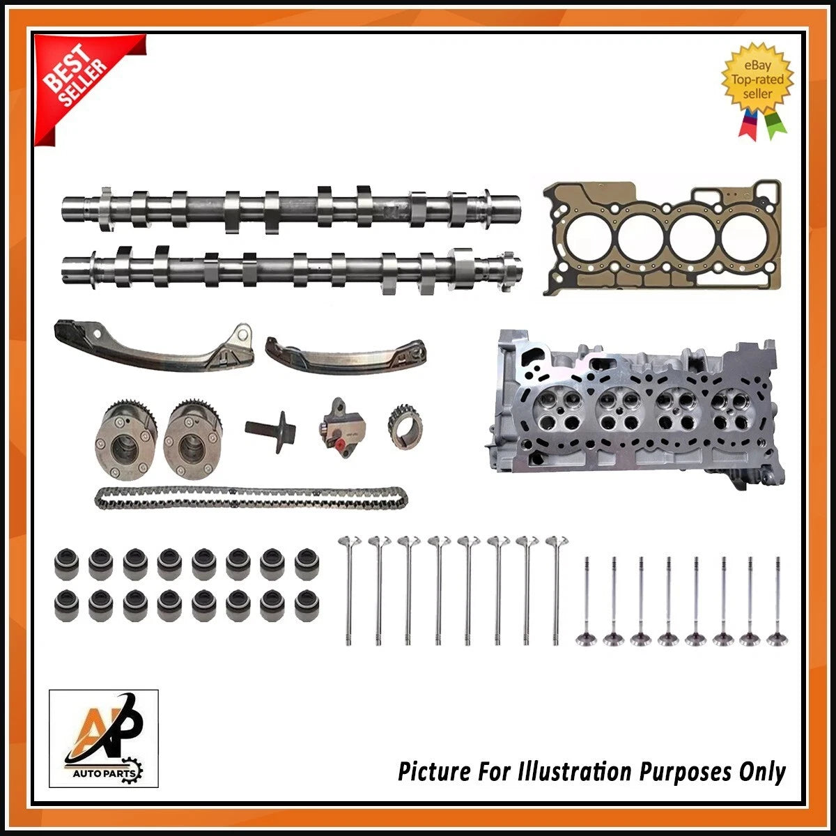 Camshaft Replacement Kit for Nissan Qashqai Je Pulsar 1.2 Petrol (2011–2015)
