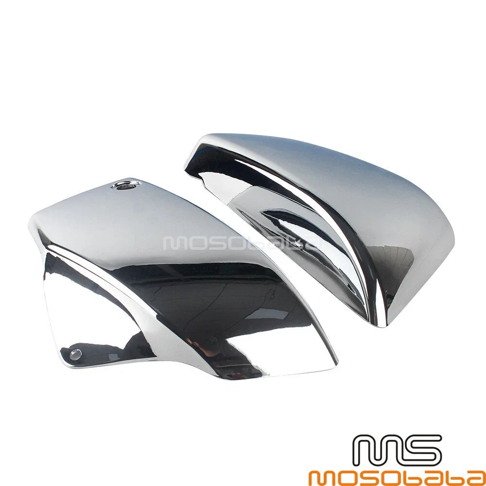 Chrome Battery Side Covers for Honda Shadow ACE 1100 VT1100C2 (1999-2008)
