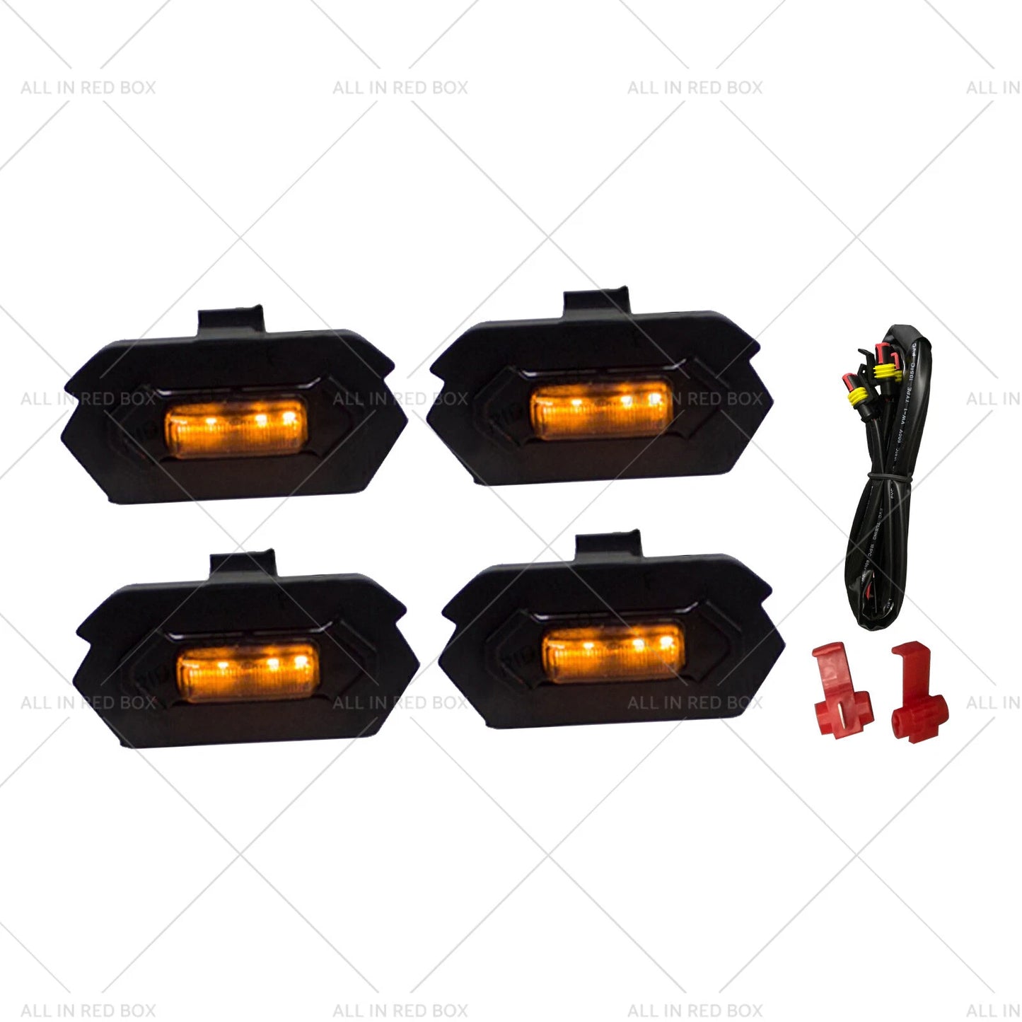 4x Amber Indicator Light for Ford Ranger Wildtrak (2022)