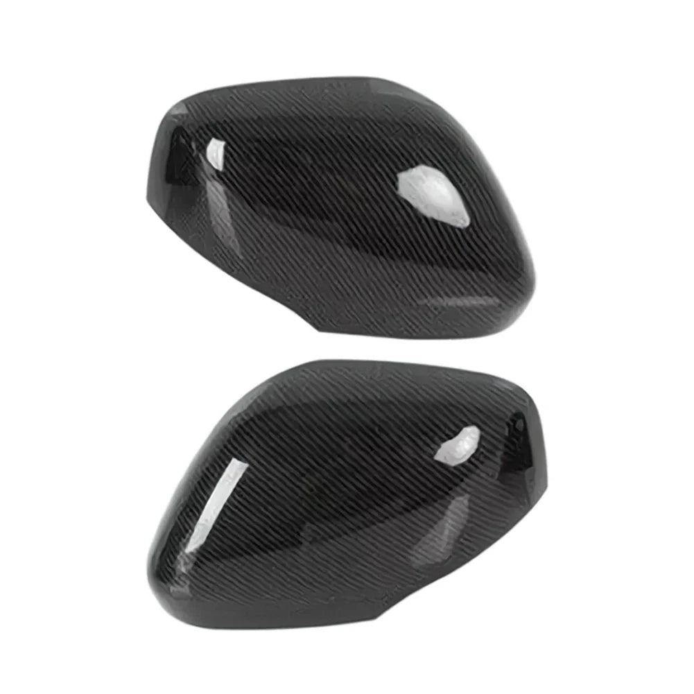 ABS Carbon Fiber Rear View Mirror Cover Trim for Nissan Armada (2017-2023)