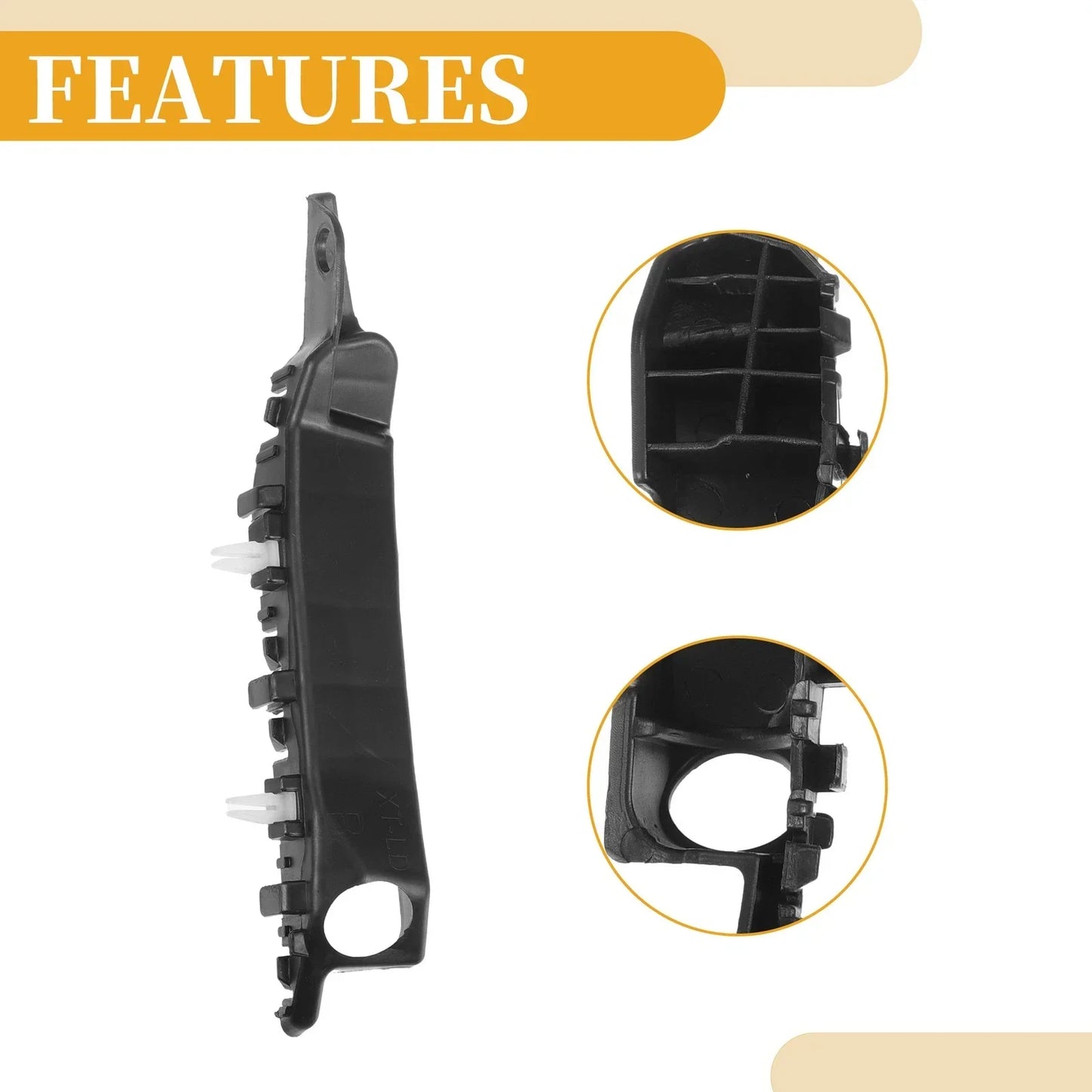 RH Front Bumper Support Bracket for Hyundai Elantra (2011-2016) 1 x Pc