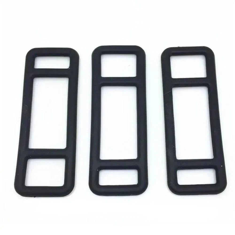 4 x 67MM Long 24MM Wide Driving Recorder Silicone Strap for DVR