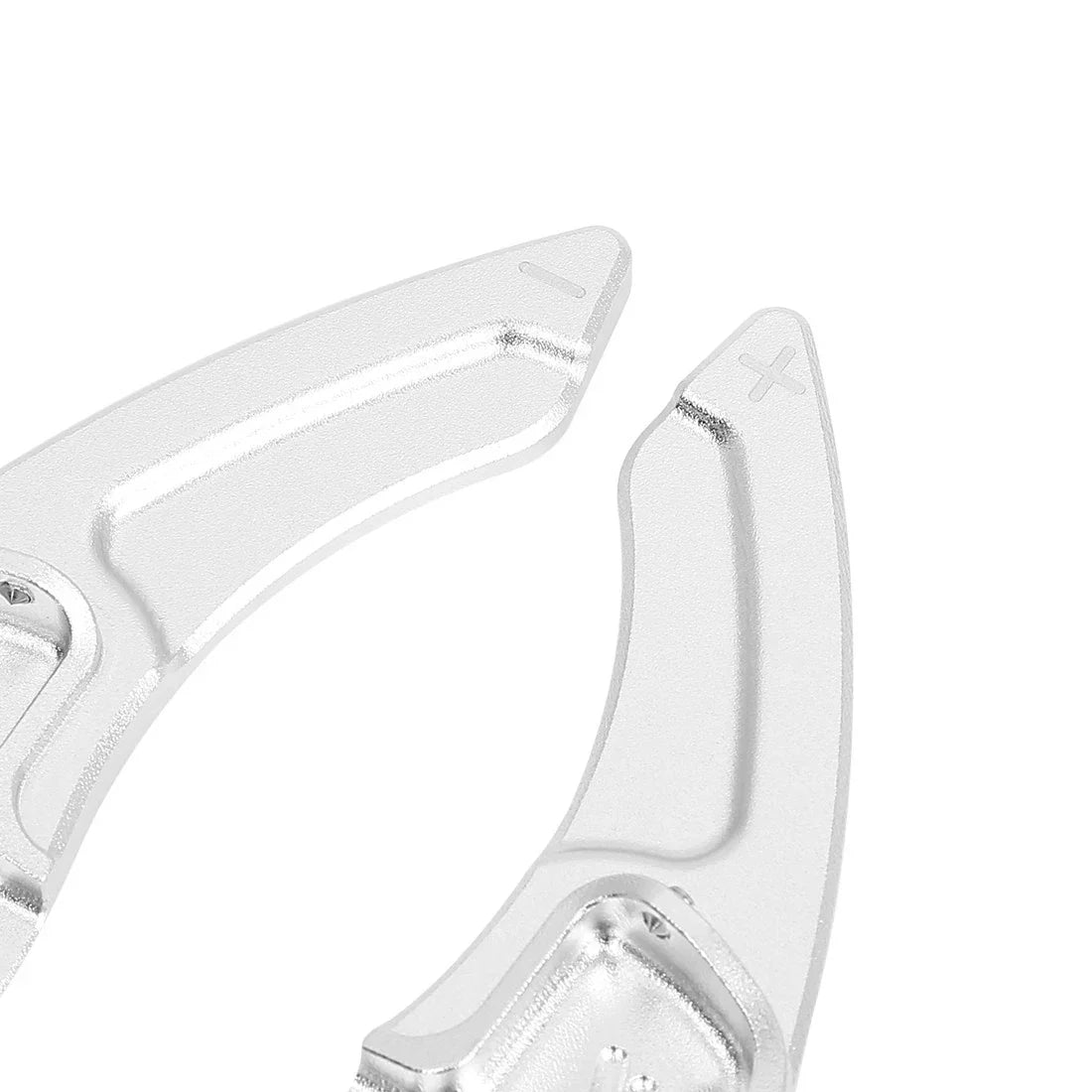 Aluminum Alloy Silver Tone Steering Wheel Shift Paddle for Honda Civic