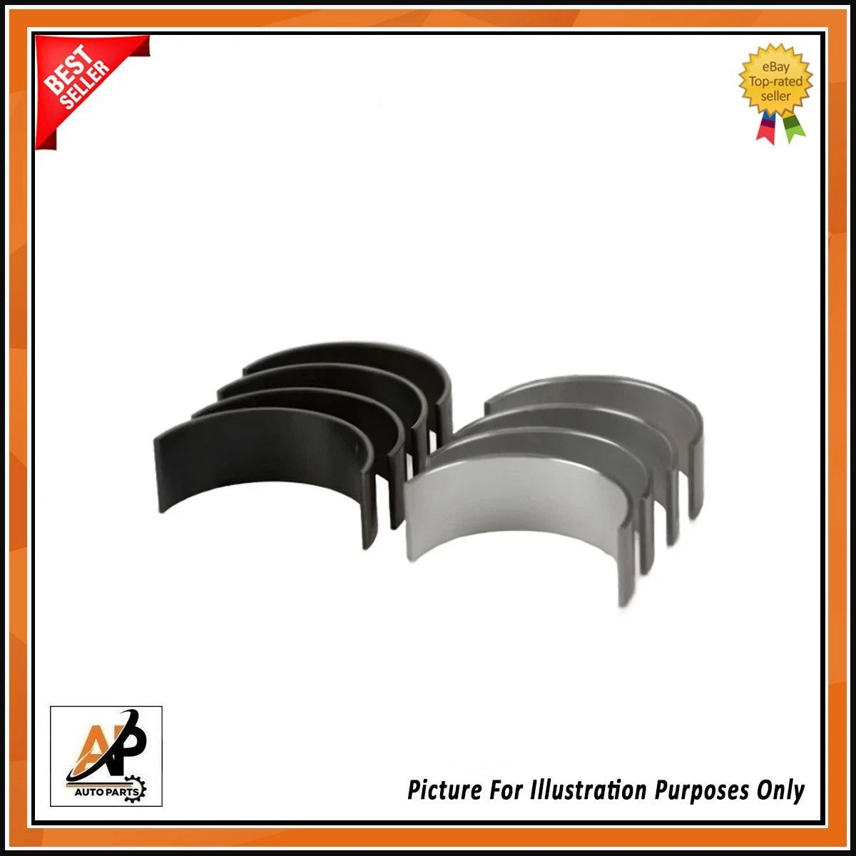 Big End Conrod Bearings Set STD Replacement for Fiat Bravo Doblo 1.9 (2000–2018)