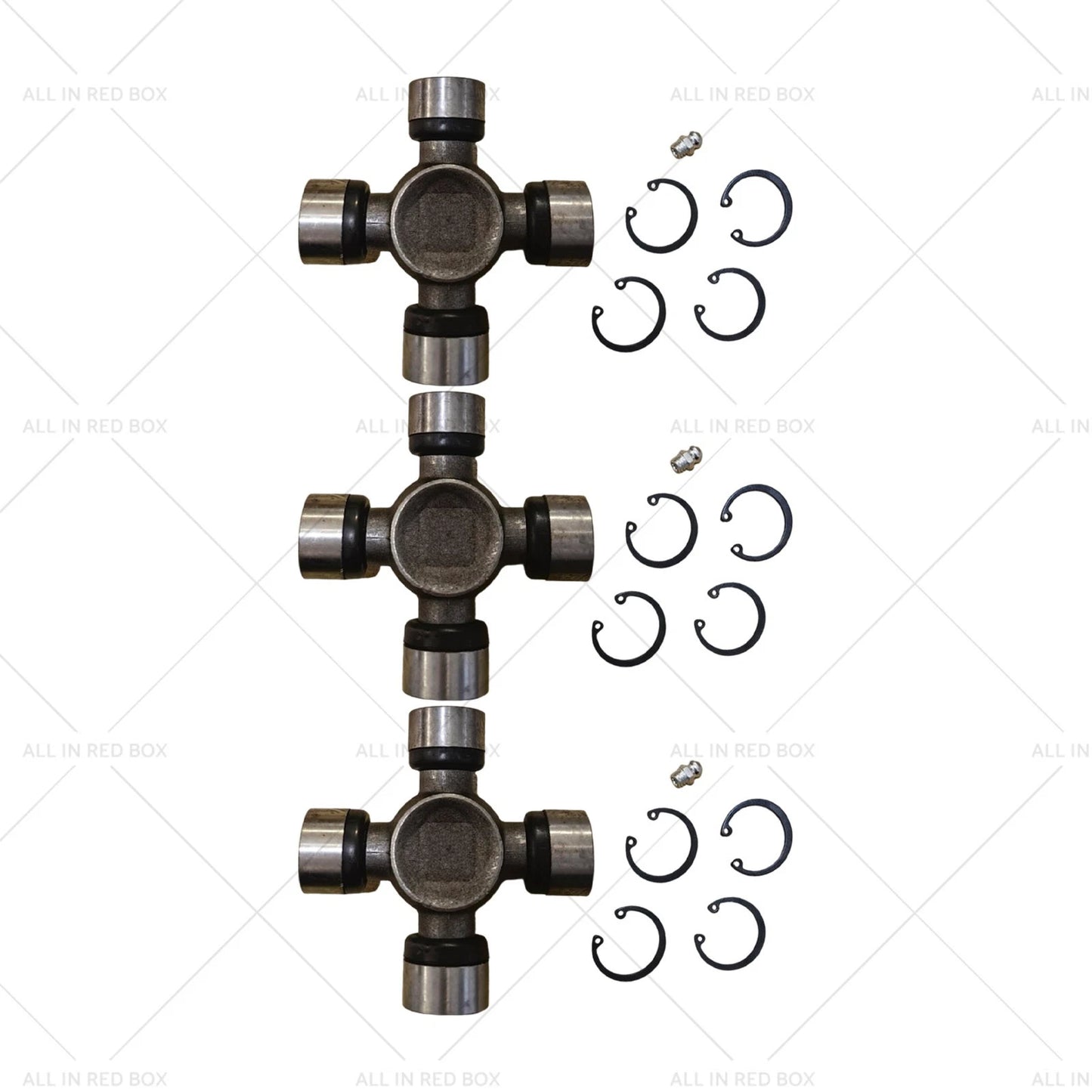 3 x Universal Joints Rear Driveshaft for Ford Ranger PJ PK PX BT-50 (2006-2023)
