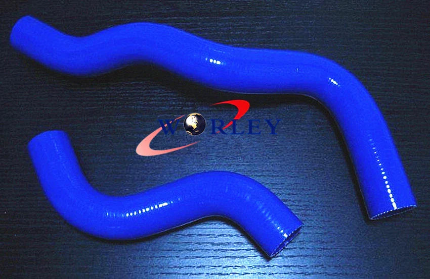 Silicone Radiator Hose Blue for Toyota Land Cruiser FZJ75 (1990-1997)