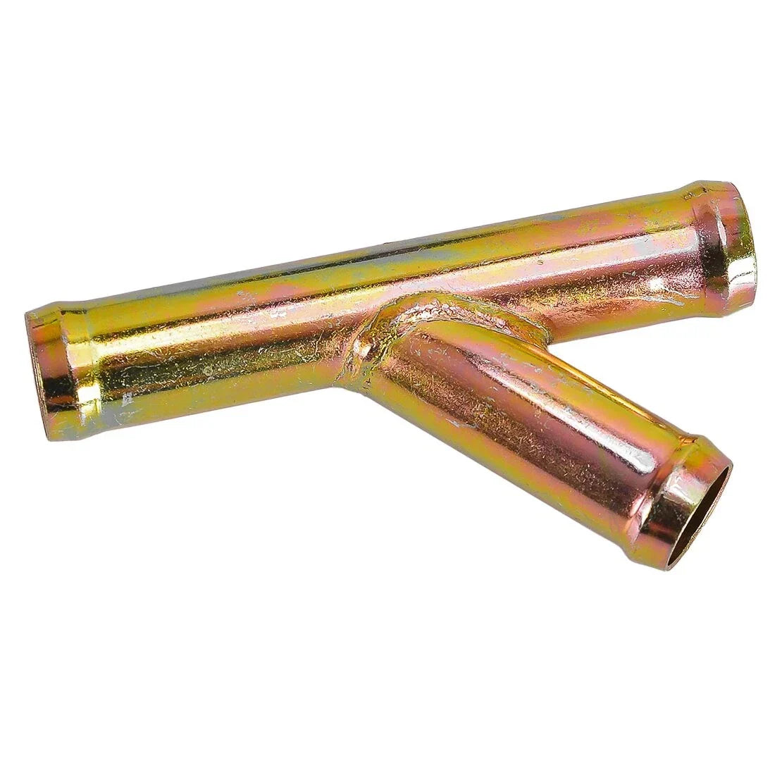 5 x 3/4" Heater Hose Fitting Straight Y Wye Coolant Pipe Connector for A7