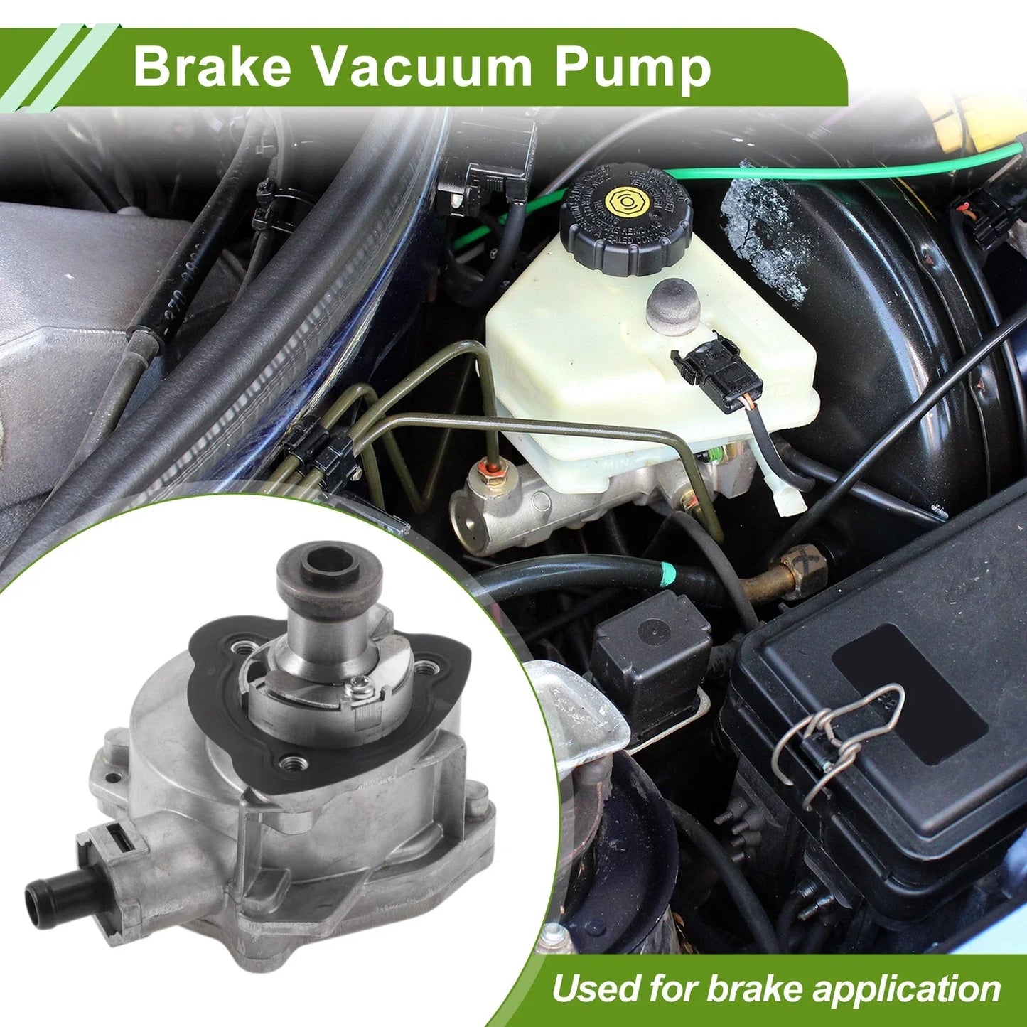 Brake Vacuum Pump for BMW 530i L6 3.0L (2006-2007)
