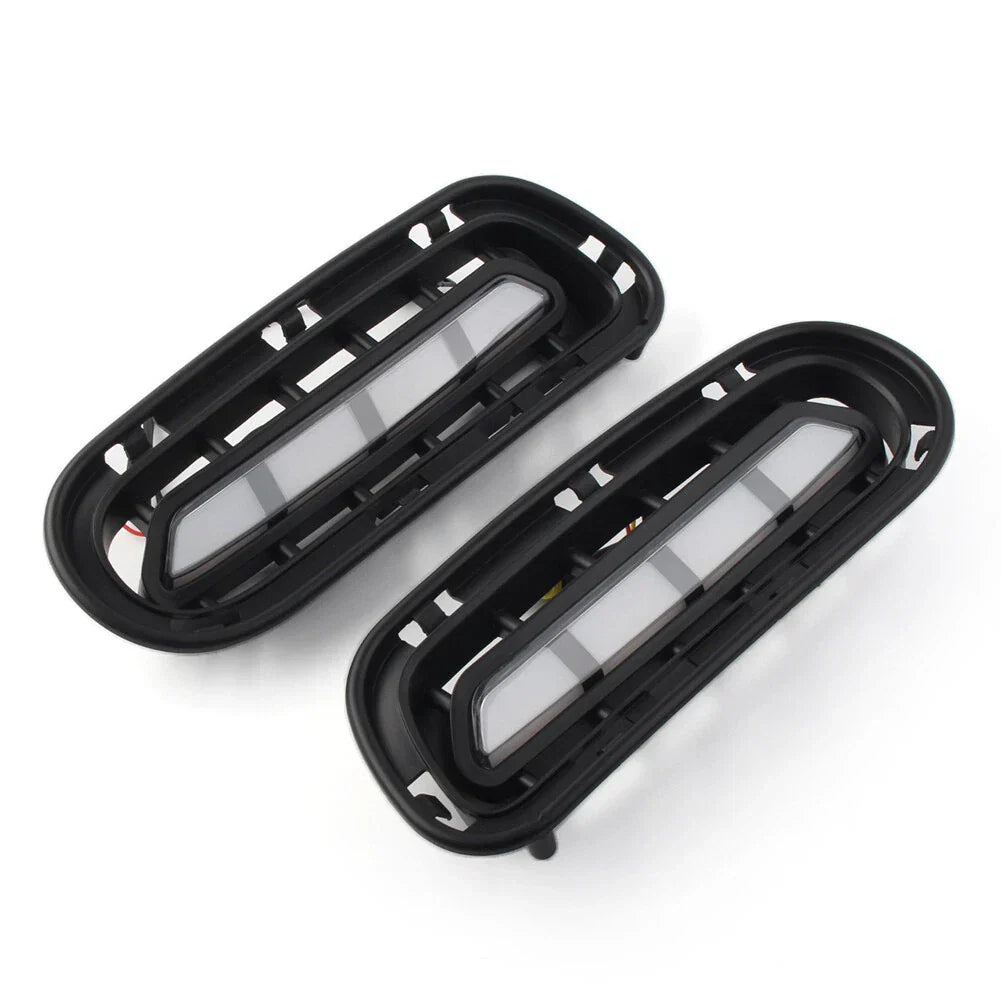 DRL Daytime Running Light Fog Lamp with Yellow Turn Signal for Kia Stinger (2017-2020)