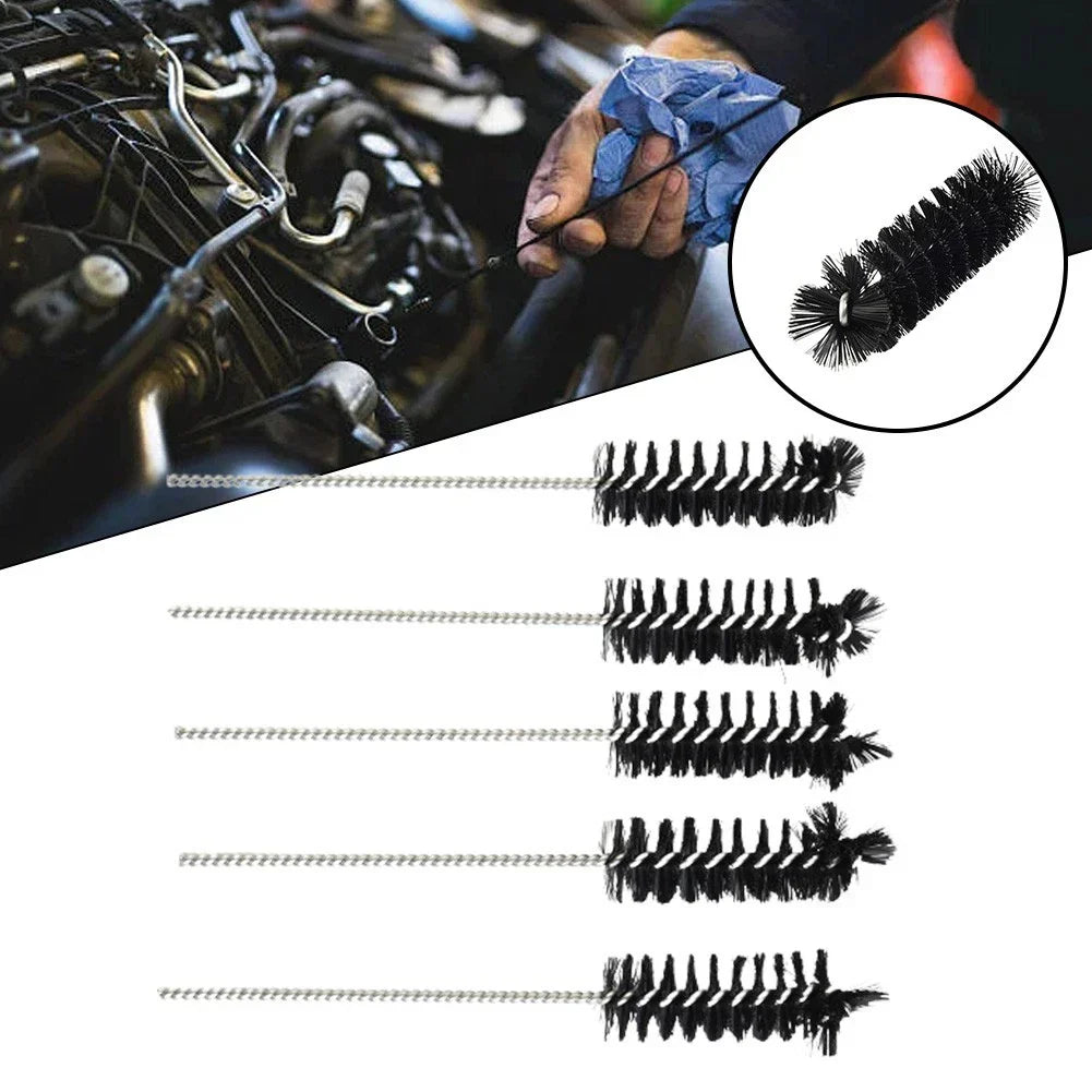 5 x Cleaning Brush for Air Door Carbon Deposit Automobile Engine Cleaning Tool