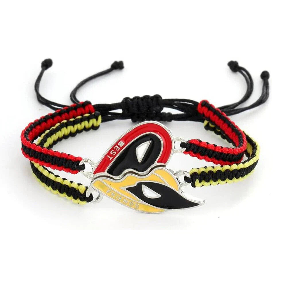Deadpool & Wolverine Bracelets for Best Friends