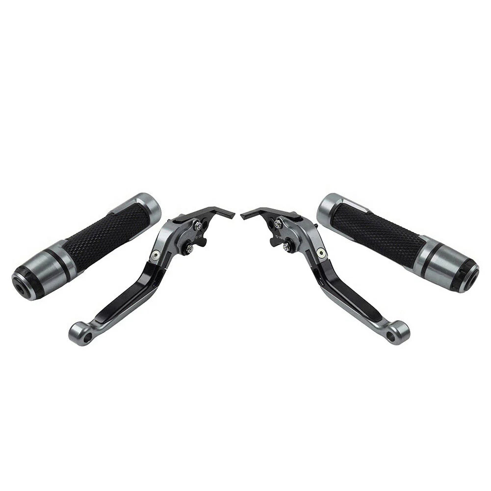 Titanium Extendable Brake Clutch Levers Grip Set for Yamaha YZF R3 R25 (2015-2023)