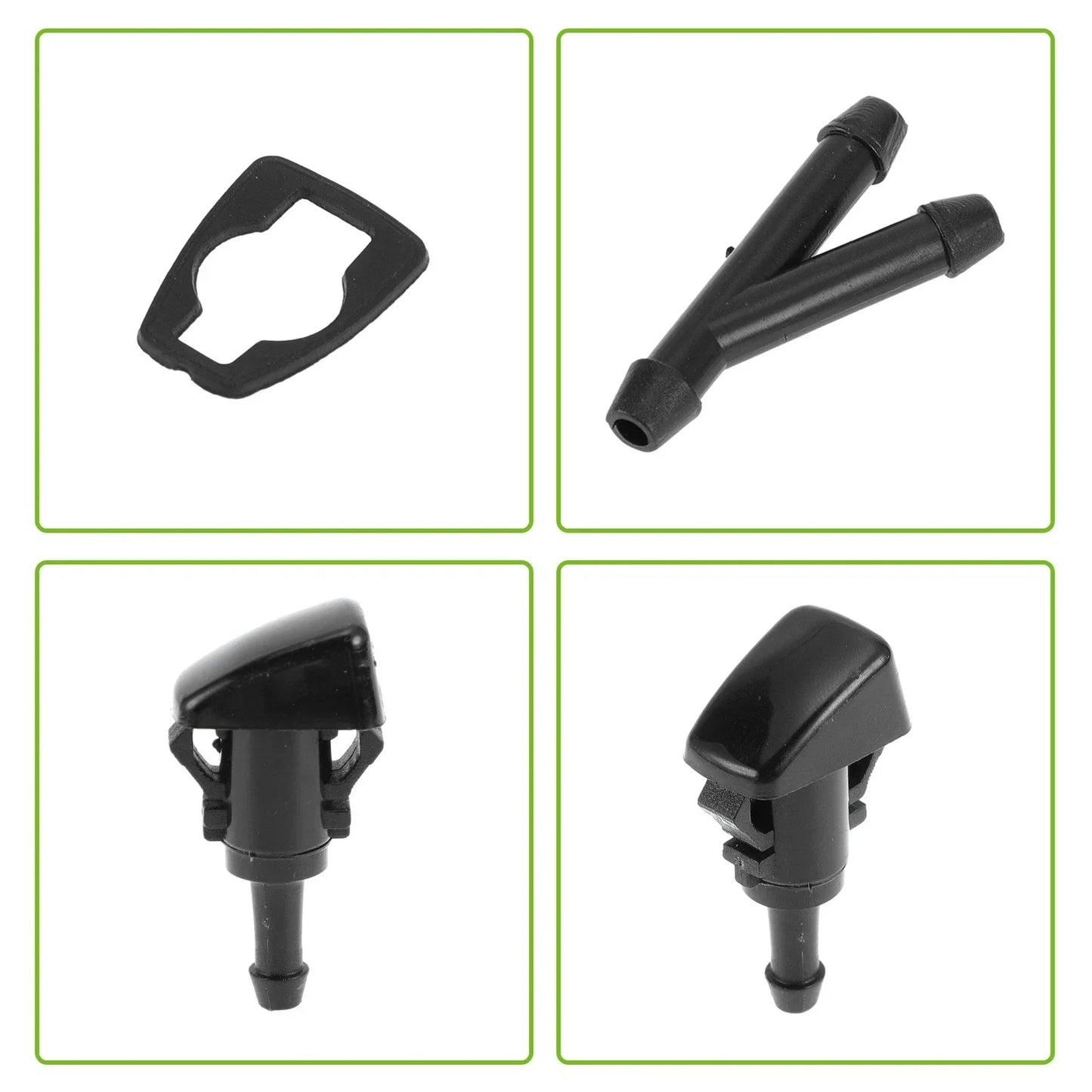 Windshield Washer Nozzle & Hose Connector for GMC