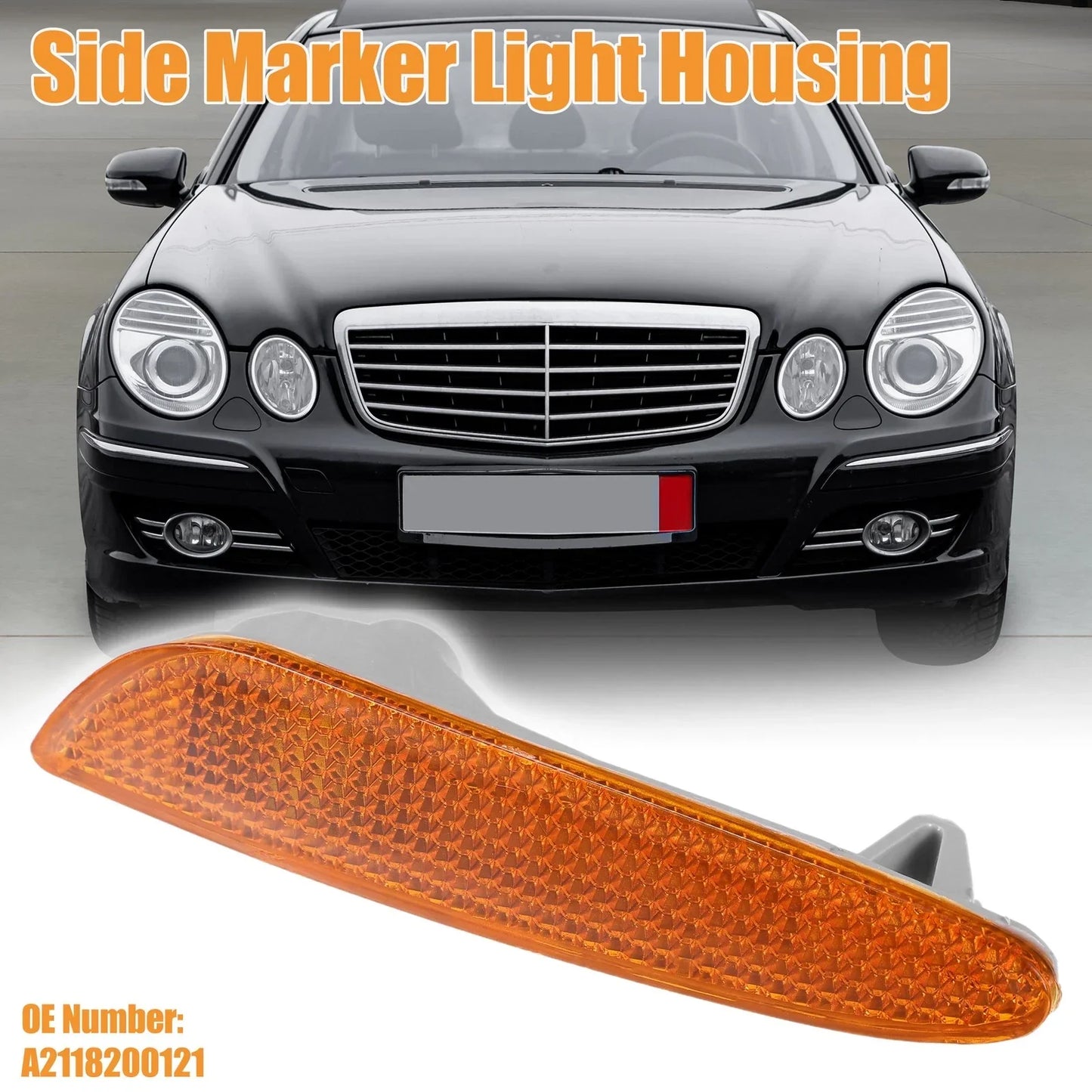 Side Marker Light Housing Assembly for Mercedes-Benz E320 (1995-2002)