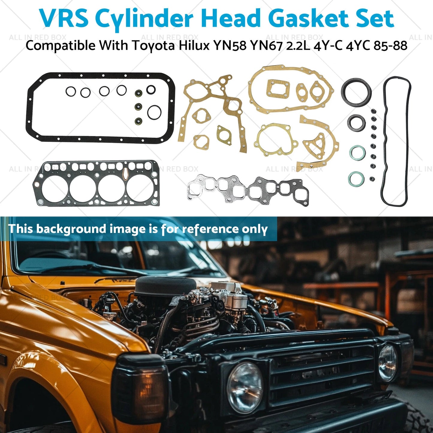VRS Cylinder Head Gasket for Toyota Hilux YN58 YN67 2.2L 4Y-C 85-88
