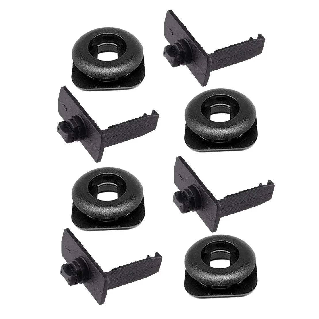 4 x Car Mount Floor Mats & Anti-Slip Mounting Clips for Honda Acura