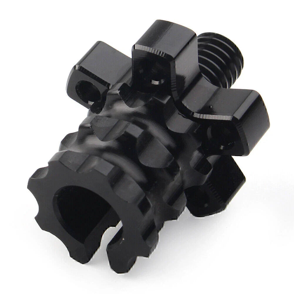 CNC M8 Clutch Brake Cable Adjuster Screw for Motorcycle Dirt Bike Black
