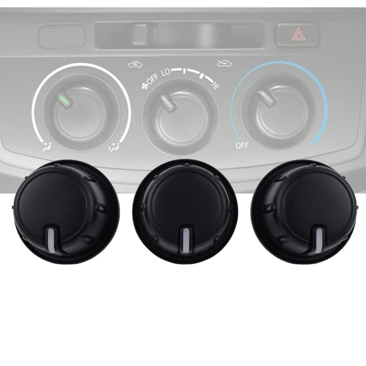 Set Air Condition Panel Control Switch Knob Fits Toyota Hilux Vigo SR5 11-15 ADE