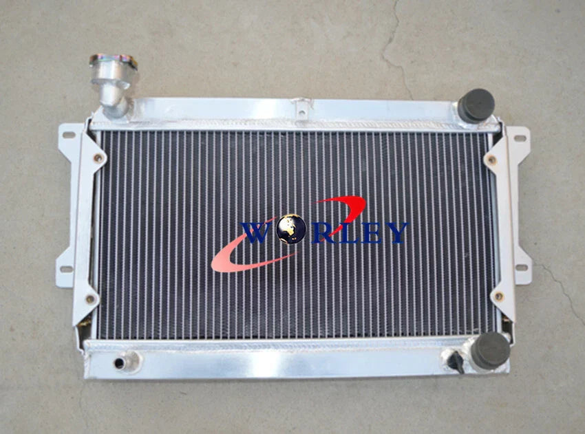 52mm Aluminum Radiator & Fans for Mazda R100 Familia (1968-1978)