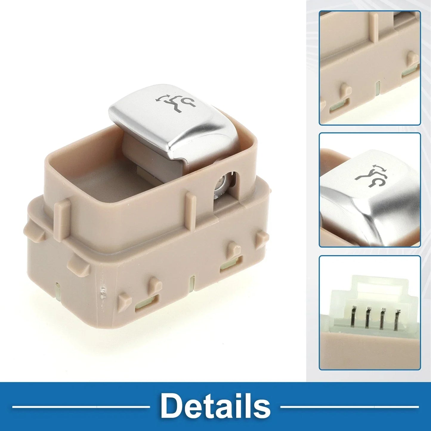 Trunk Release Switch for Mercedes C300 C400 C63 AMG Beige (2015-2019)