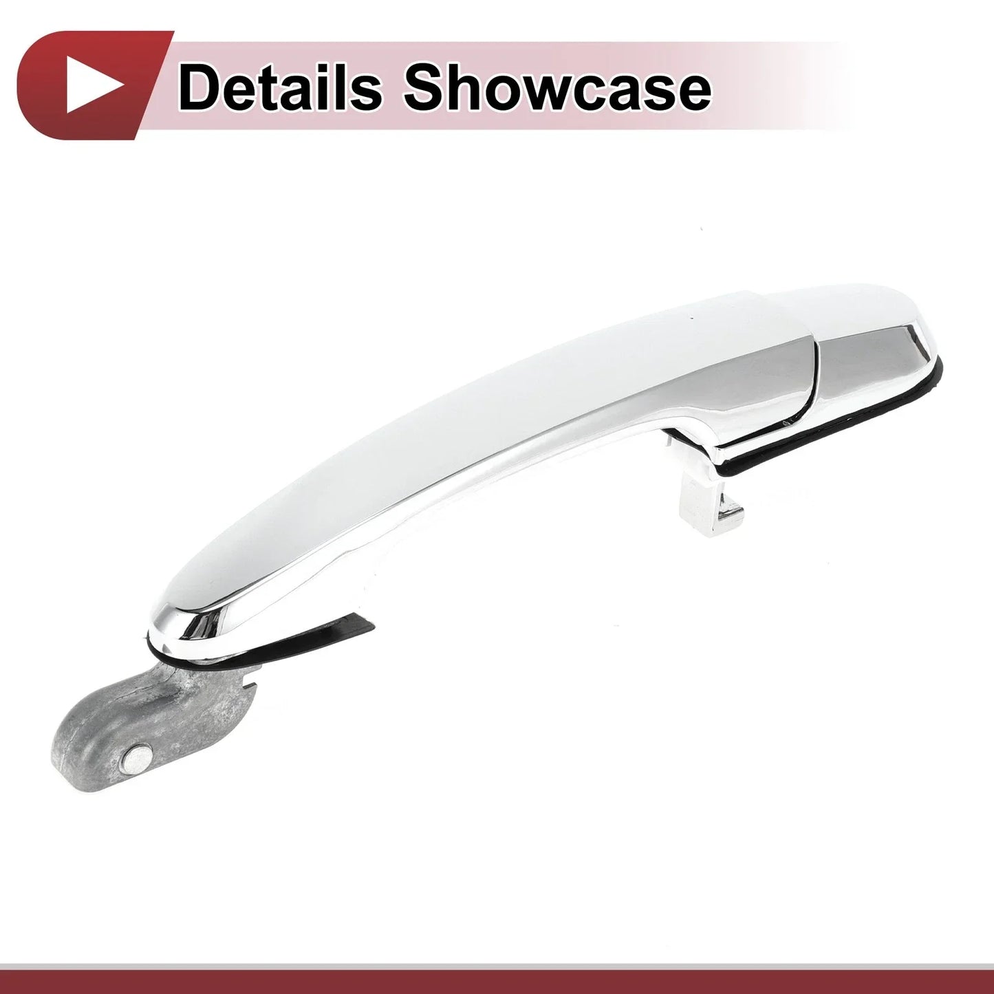 Car Door Handle Grip for Hyundai Tucson Front Right (2016-2023) Silver Tone