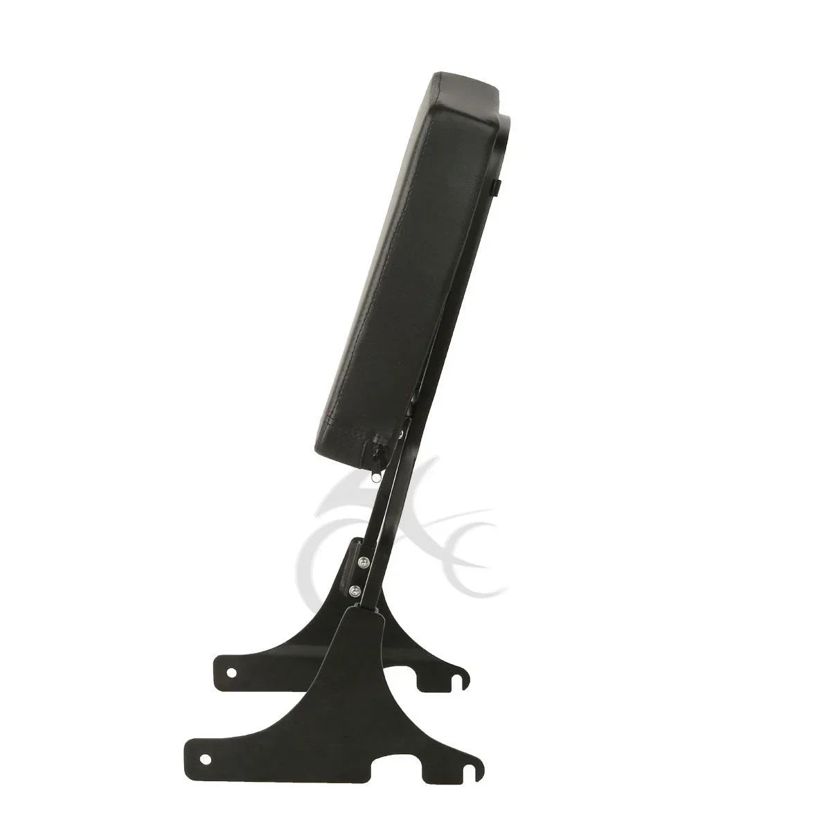Black Sissy Bar w/ Backrest Pad for Harley Softail Custom (1984-1999)