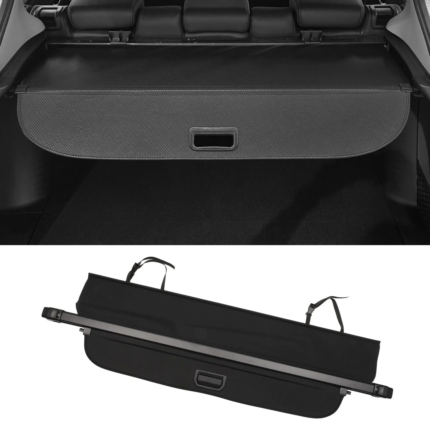 Retractable Cargo Cover for Honda CR-V 2023-2024 Trunk Parcel Shelf Gloss Black