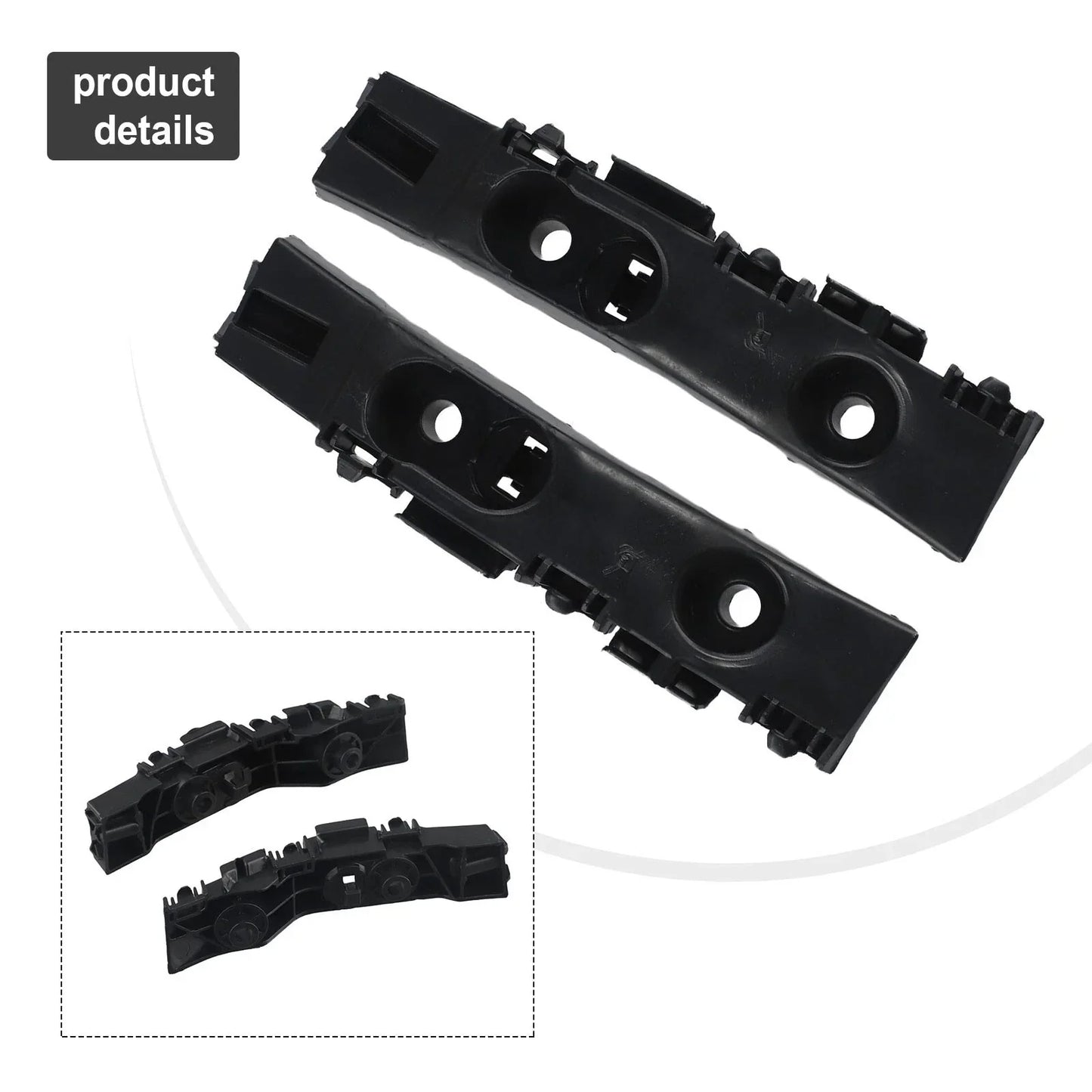 Brackets / Easy Installation / Front Bumper Brackets for Dodge Durango