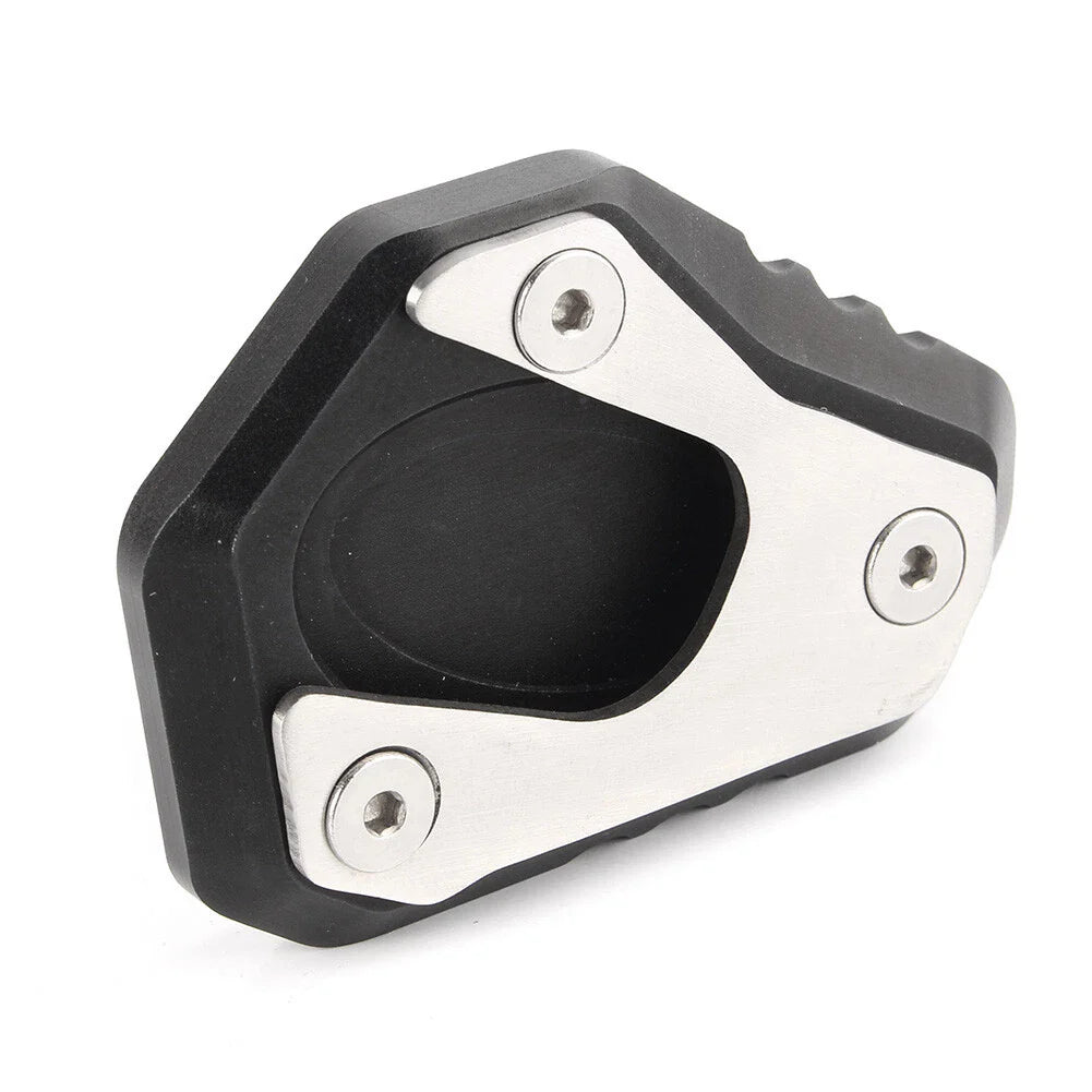 Kickstand Extension Plate Pad for Kawasaki Z650 2017-2018 Black