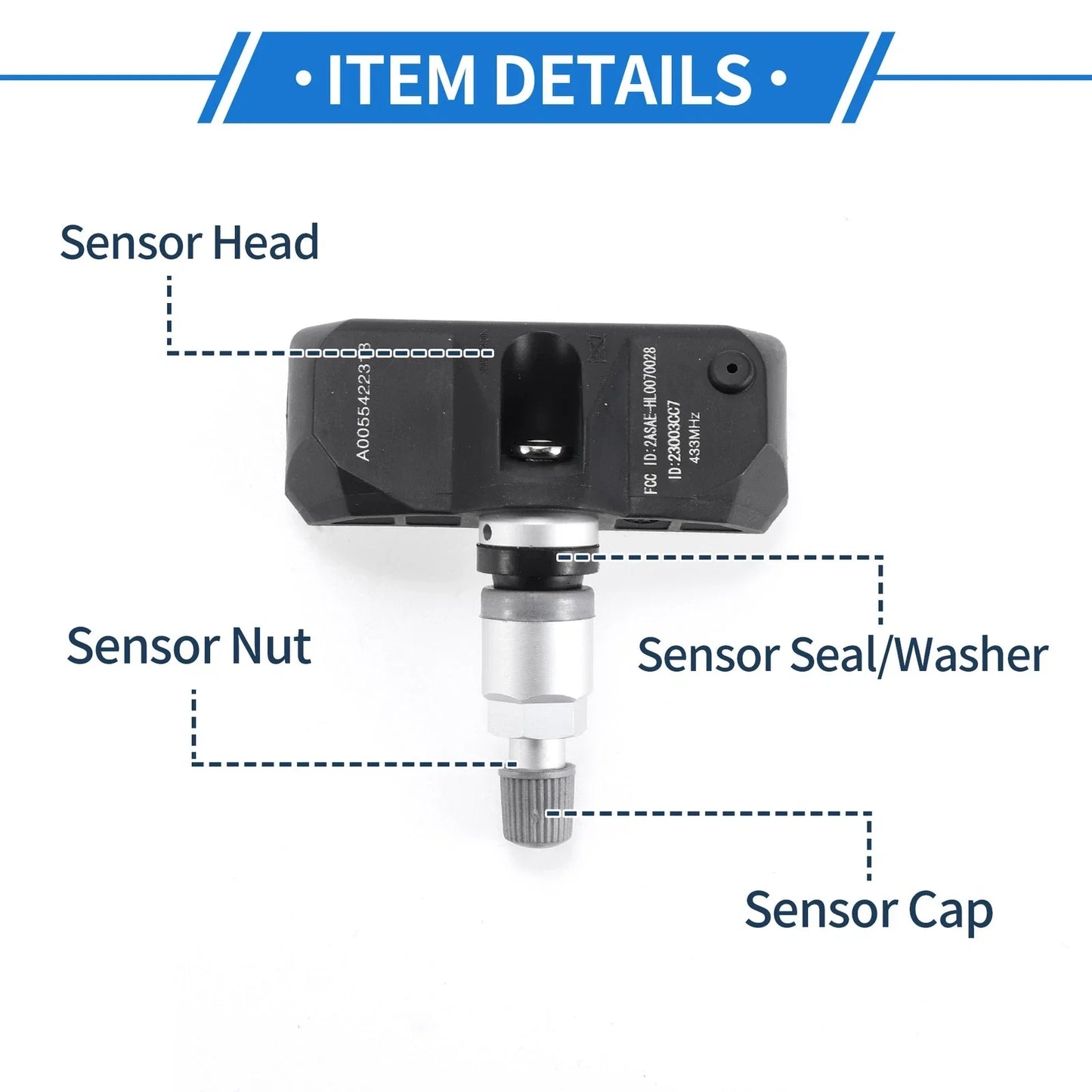 Tire Pressure Sensor for Maybach 57 62 (2002-2013)