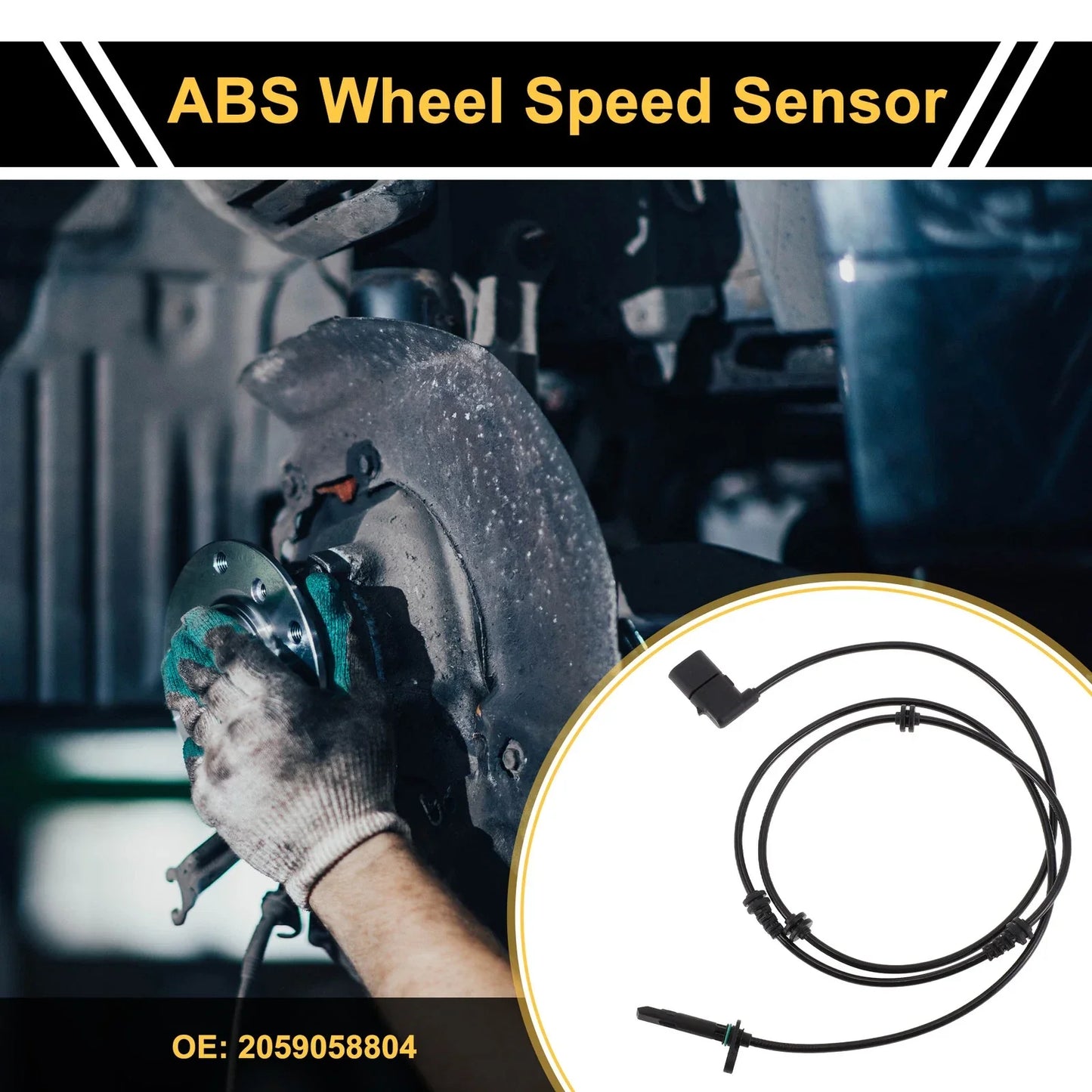 ABS Wheel Speed Sensor for Mercedes-Benz C300 (2015-2020)