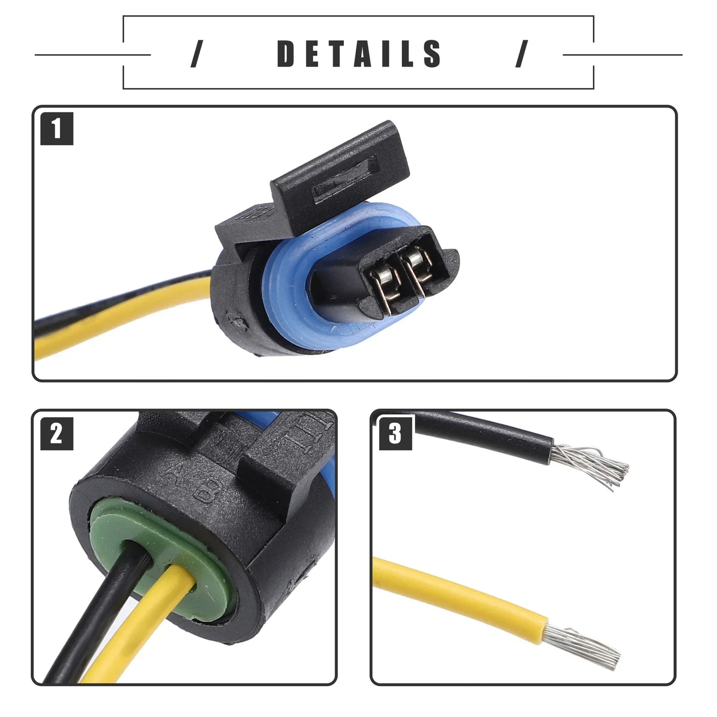 Multi-Purpose Wire Connector Pigtail Plug for Chevy ( Specified)