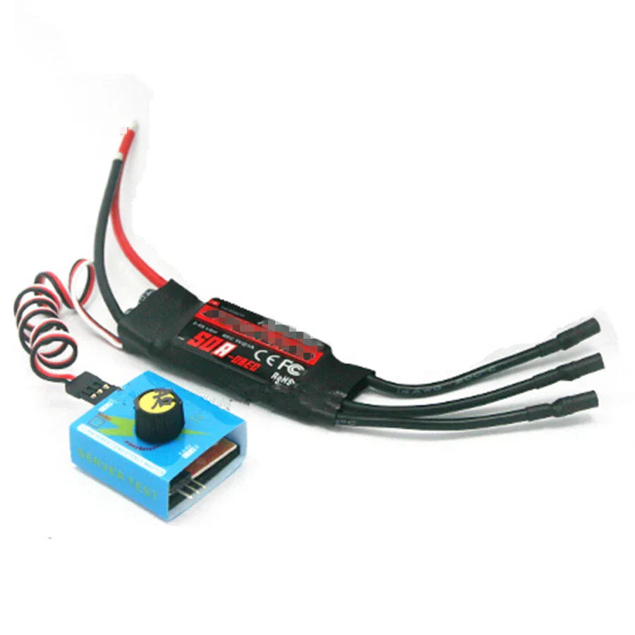 Electric Turbo Charger Boost Air Intake Fan for Car - 50A ESC 52000RPM