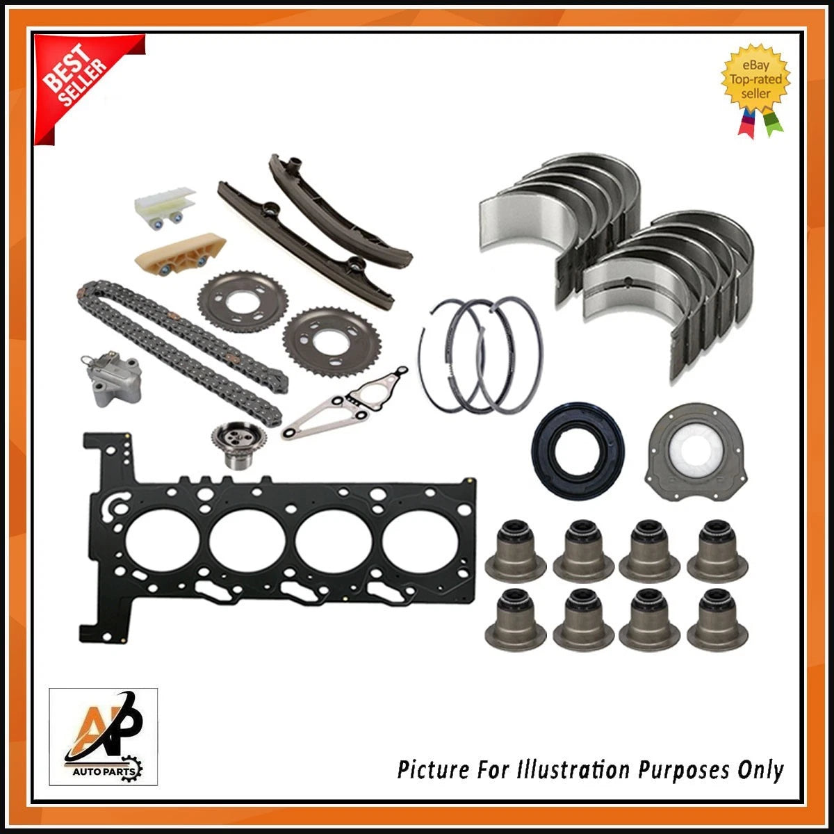 Engine Head Gasket and Rebuild Kit Replacement for Citroen 2.2 TDCI (2005–2015)