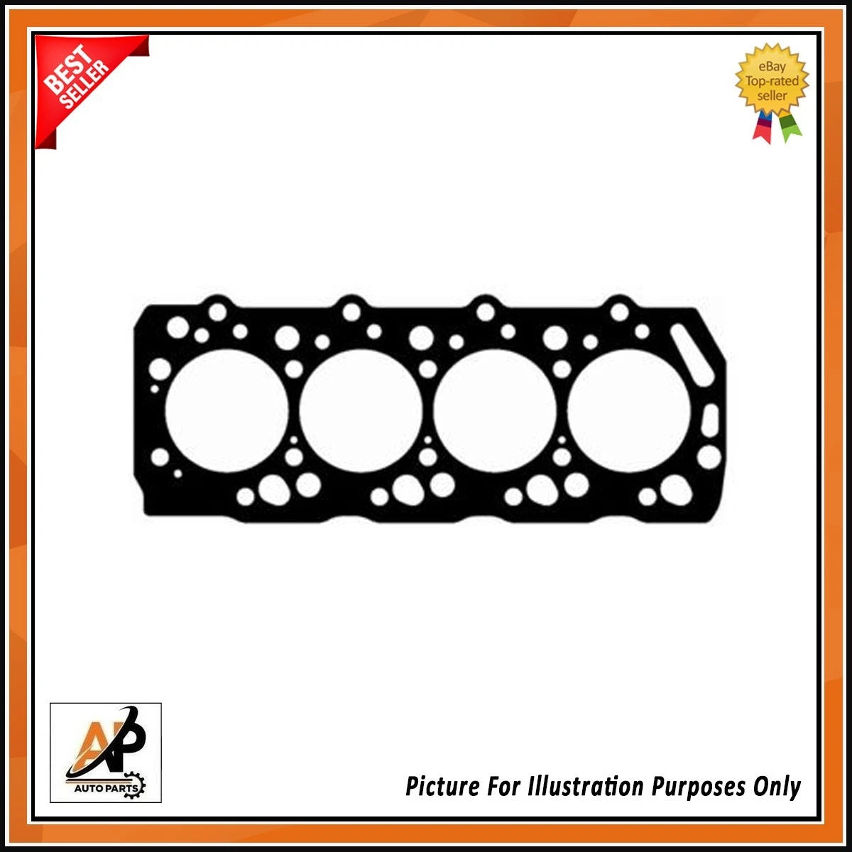 Head Gasket 2 Hole for Hyundai Mitsubishi 2.5 TD 4WD 4D56T (1988–2009)