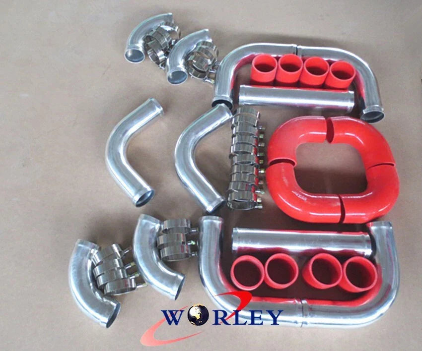 51mm 2" Aluminum Universal Intercooler Turbo Piping Kit
