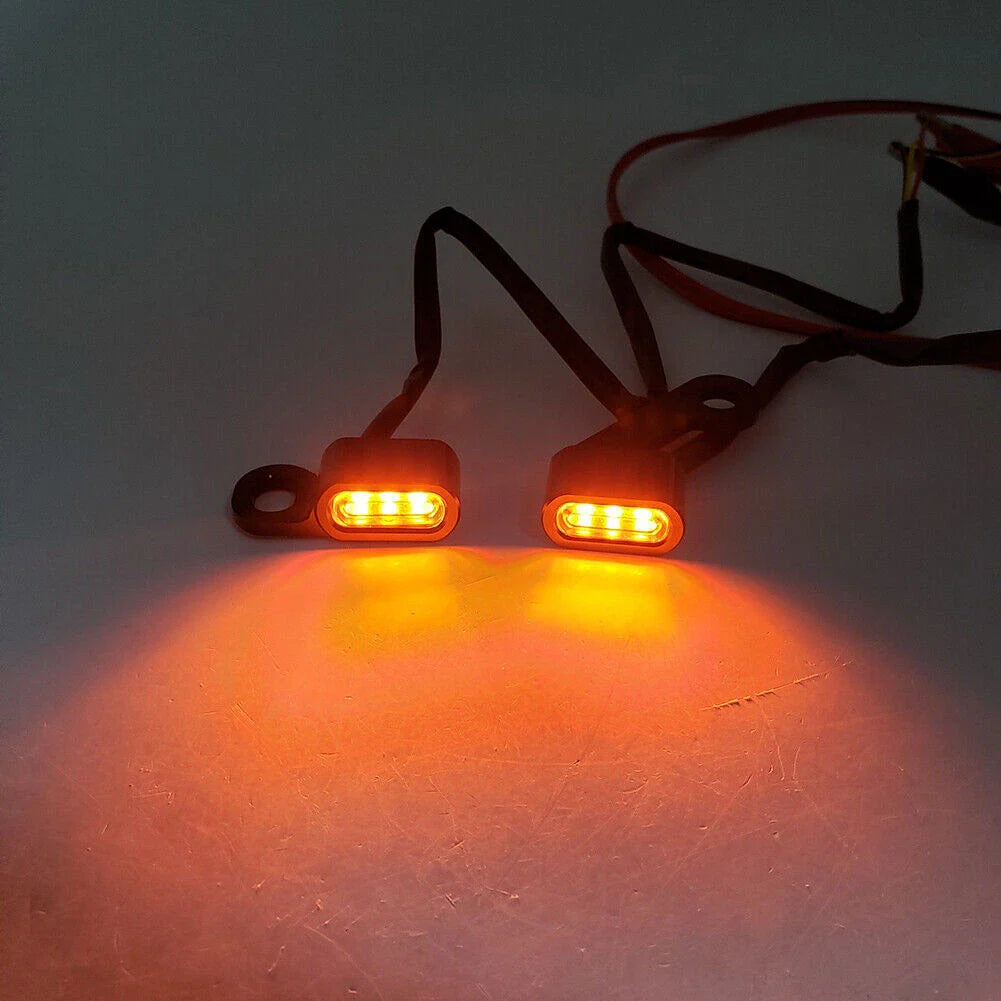 Amber Turn Signal Indicators for Harley Touring Electra Glide (2009-2017)