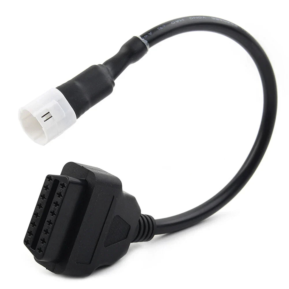 3Pin to 16Pin OBD2 Diagnostic Scanner Adapter Cable for YAMAHA YZF-R125, MT-125