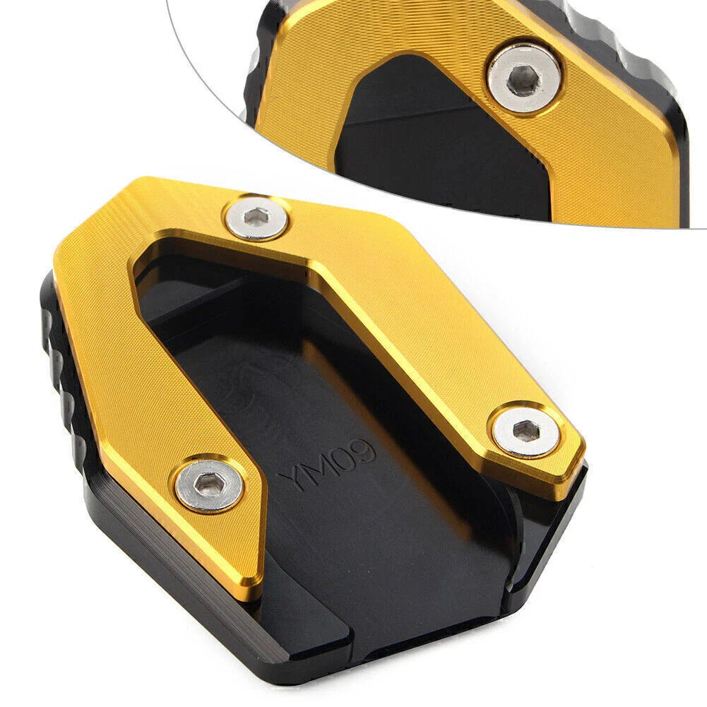 Gold Kickstand Pad for YAMAHA MT09 FZ09 FJ09 TRACER 900 (2015-2021)