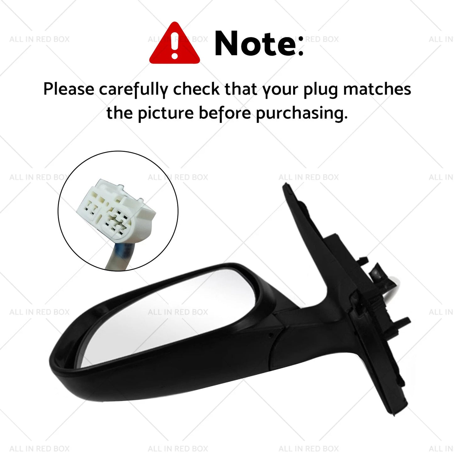 Left Side Door Mirror for Toyota RAV4 ACA33 ACA38 (2008-2012)
