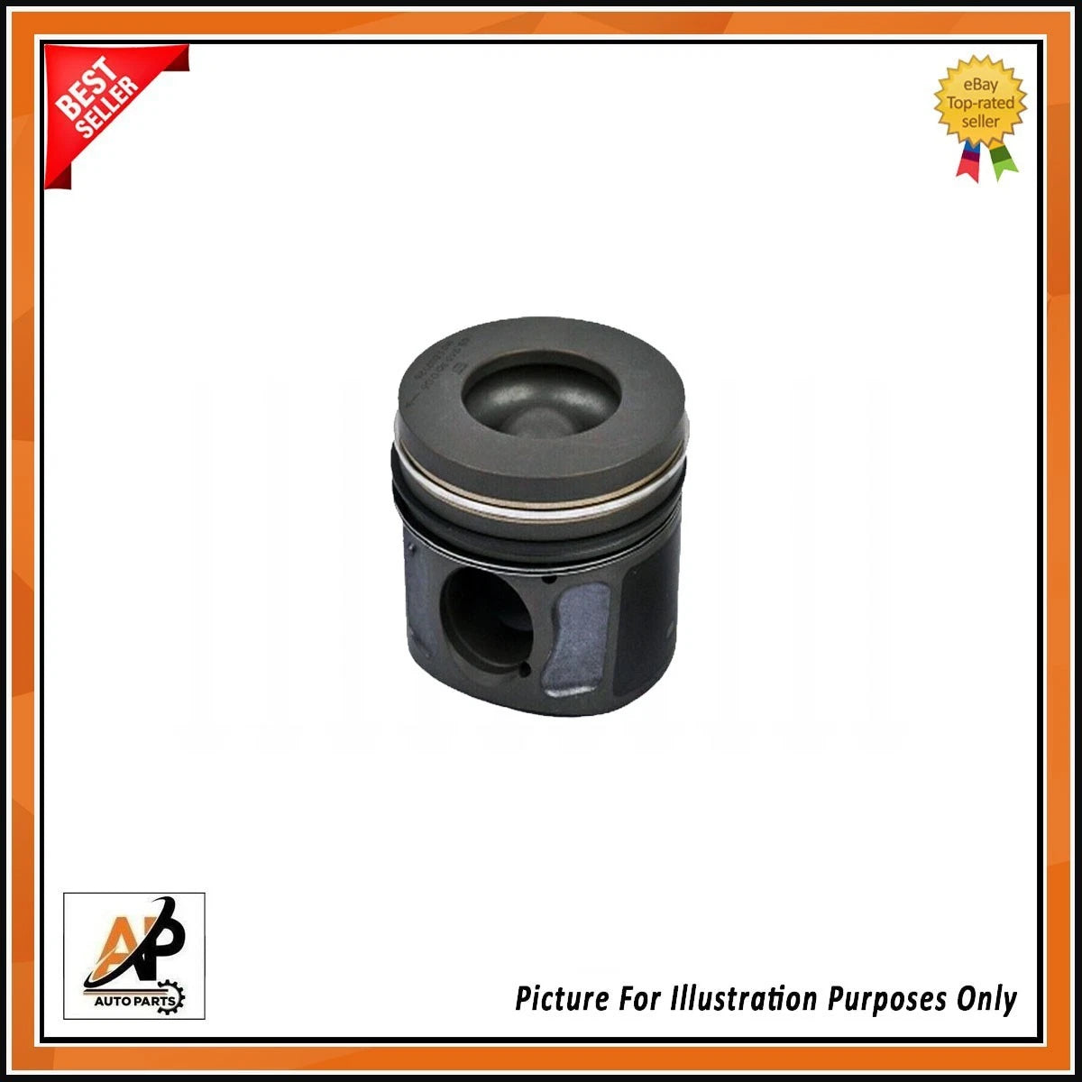 Engine Piston with Rings Replacement for Ford Transit Ranger 2.2 TDCI (2006–2016)