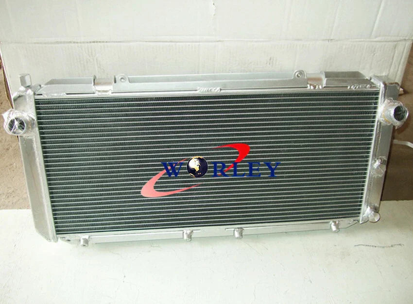 Aluminum Radiator + Black Hose for Toyota MR2 SW20 3SGTE (1990-1997)