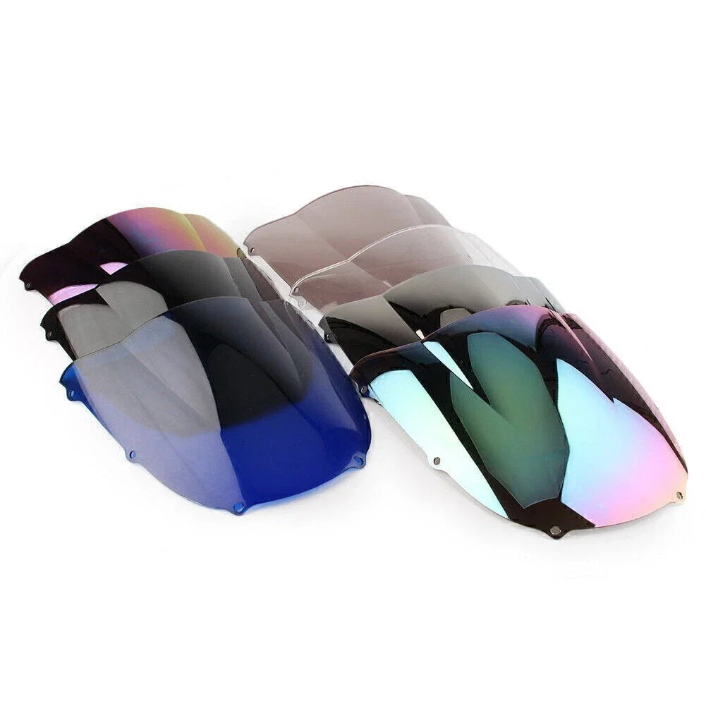 Front Windshield for Kawasaki ZX6R 1998-1999 White Windproof Screen
