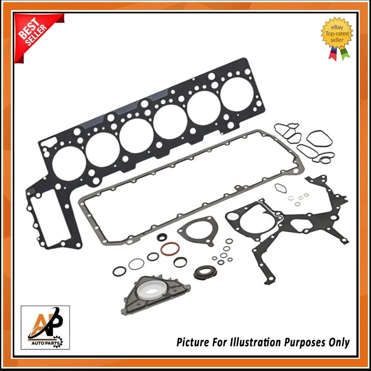 Head Gasket Set OEM Replacement for BMW M57 D30 306D3 (2000–2010)