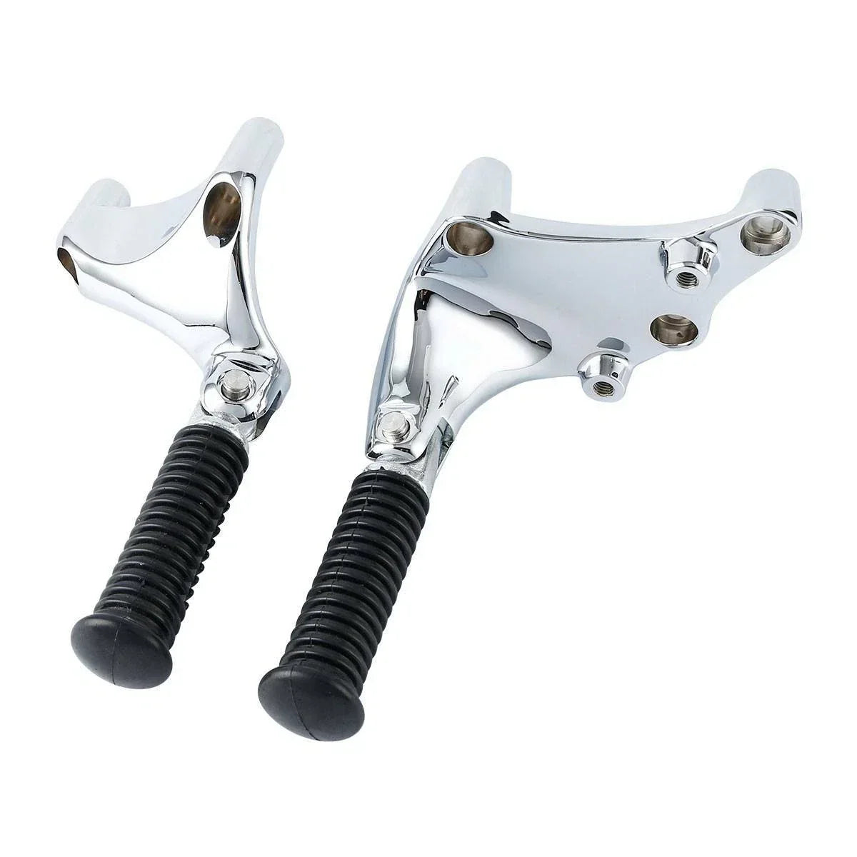 Chrome Passenger Footpeg Pedals for Harley Sportster Iron 883 1200 48 (2014-2022)