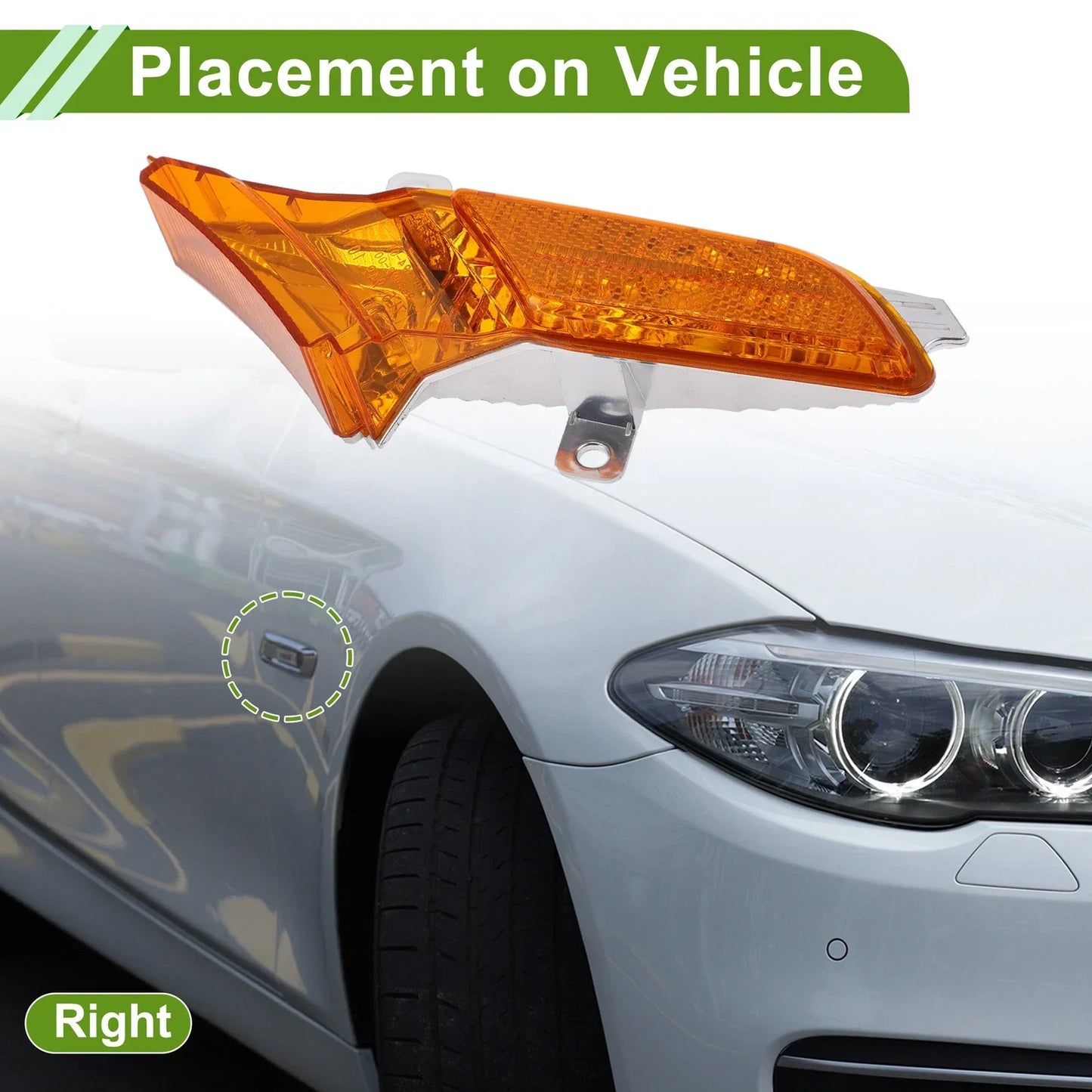 Right Side Marker Light Cover for Porsche Cayenne (2003-2010)