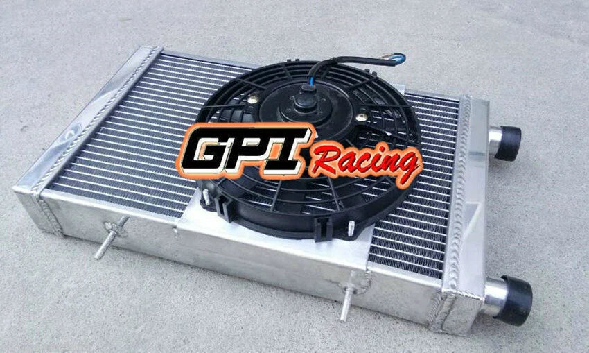 Aluminum Radiator, Shroud & Fan for Lotus Europa Coupe (1966-1976)