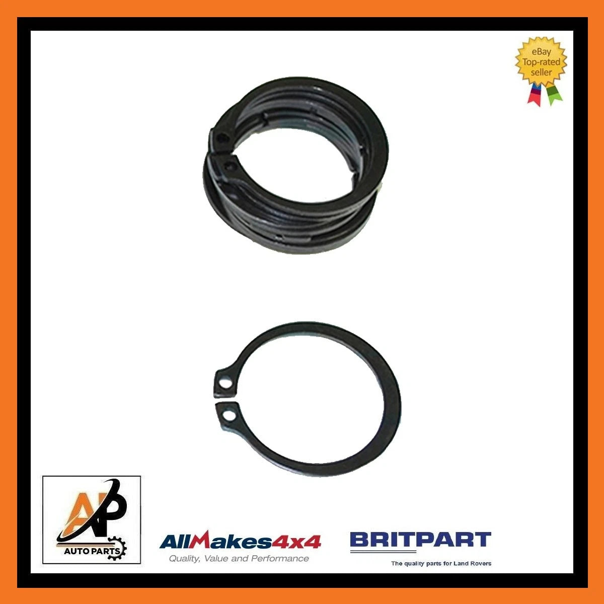 Halfshaft Circlips Front Rear Set for Land Rover Defender (1983–2016)