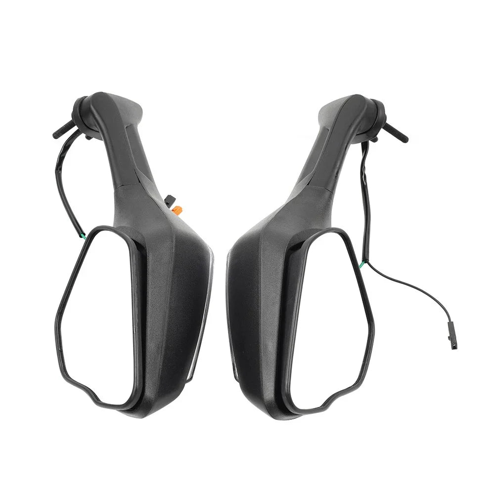 Side Rear View Mirrors w/ Turn Signals for Honda CBR1000RR (2017-2024)